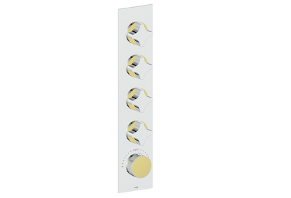 Crescent / Brushed Gold