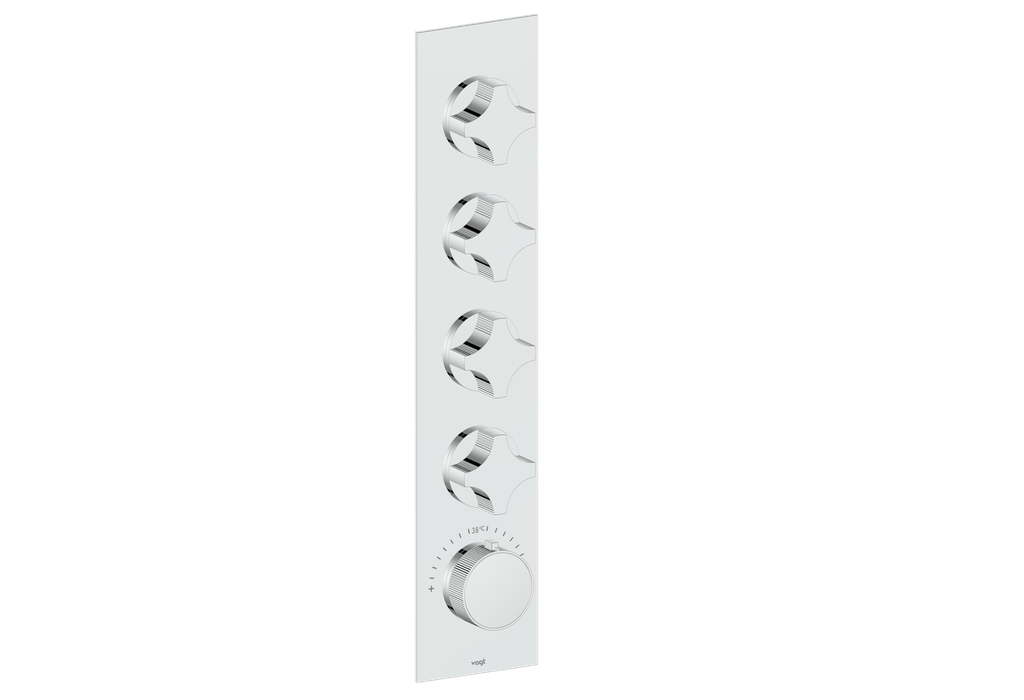 Crescent / Polished Chrome