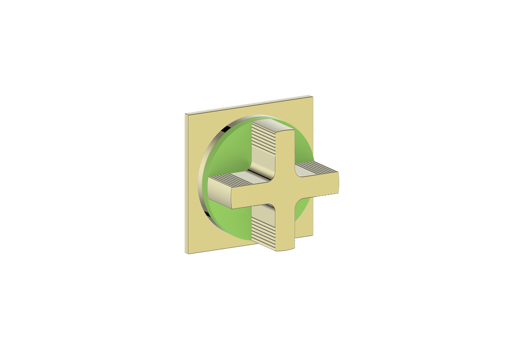 Cross / Lime Green