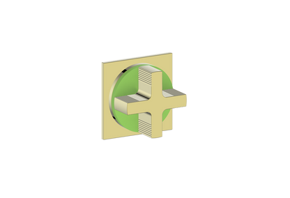 Cross / Lime Green