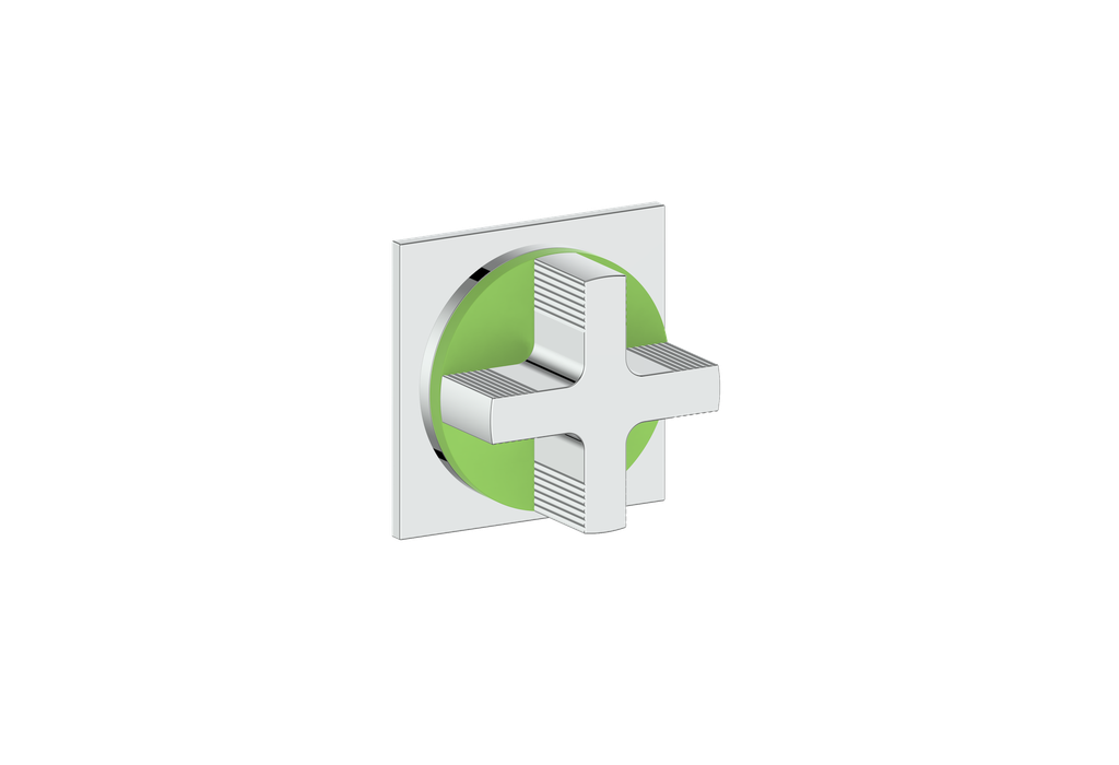 Cross / Lime Green