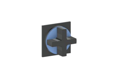 Cross / Azure Blue