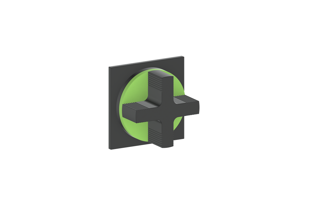 Cross / Lime Green