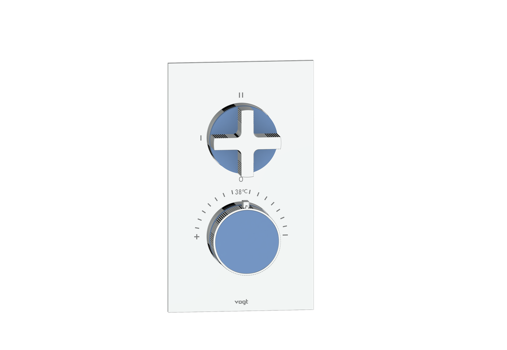 Cross / Azure Blue