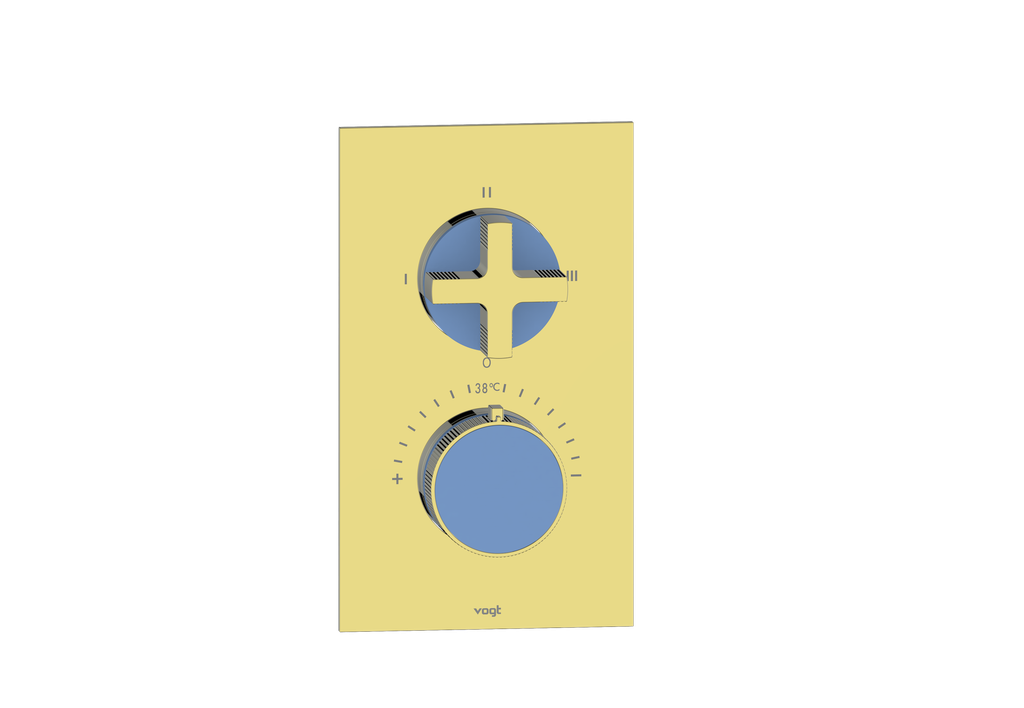 Cross / Azure Blue
