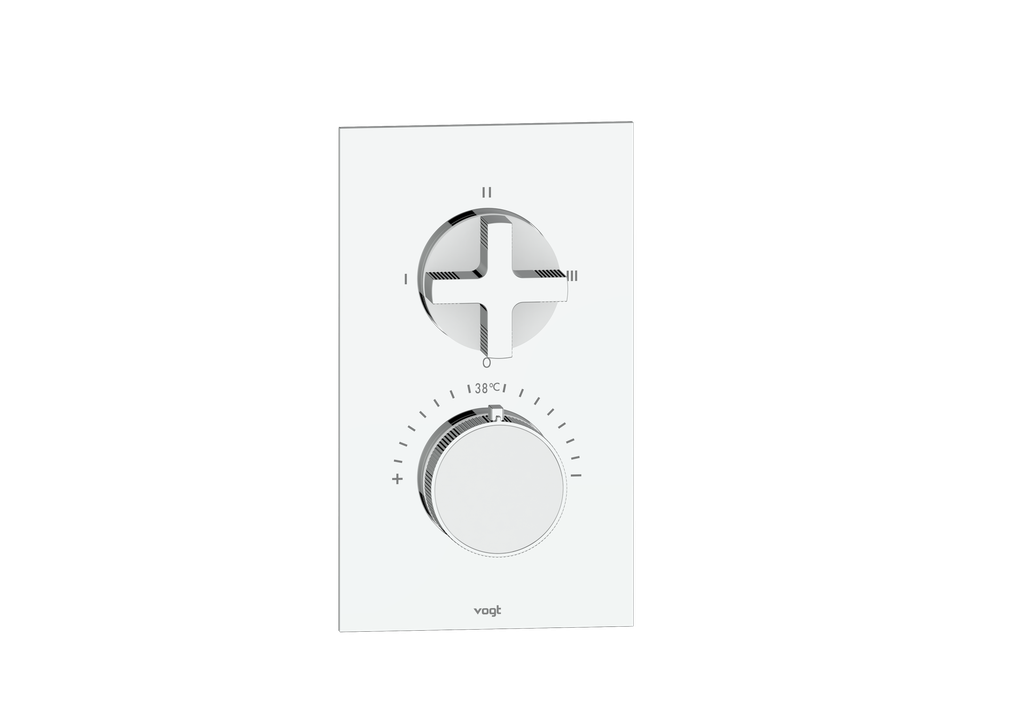 Cross / Matte White