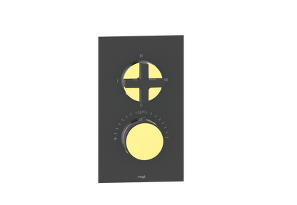 Cross / Brushed Gold