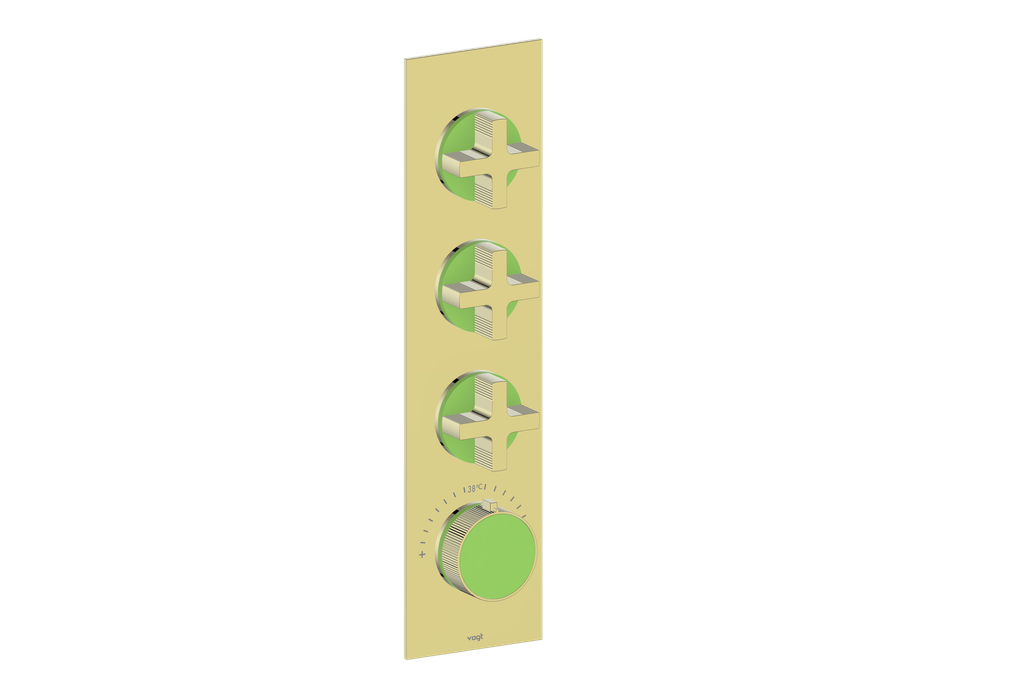 Cross / Lime Green