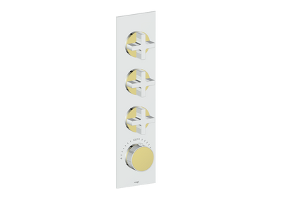 Cross / Brushed Gold