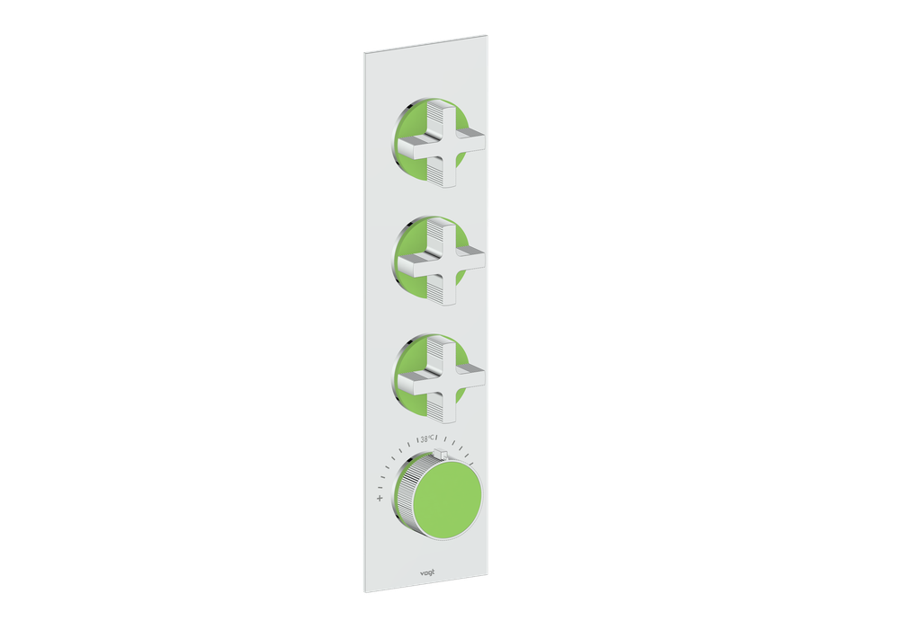 Cross / Lime Green