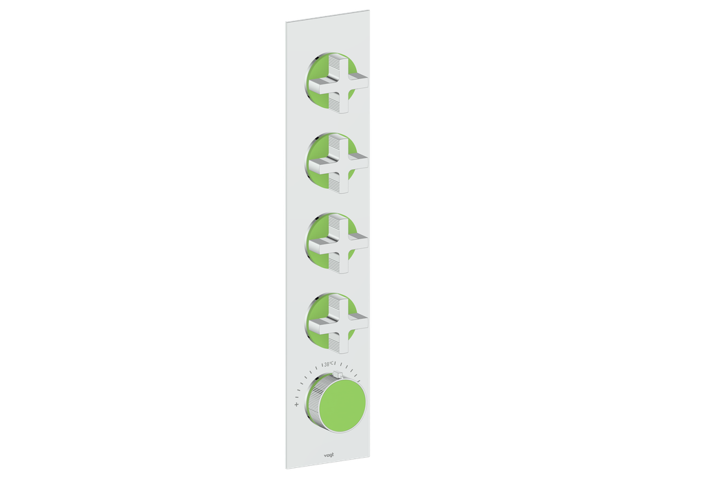 Cross / Lime Green