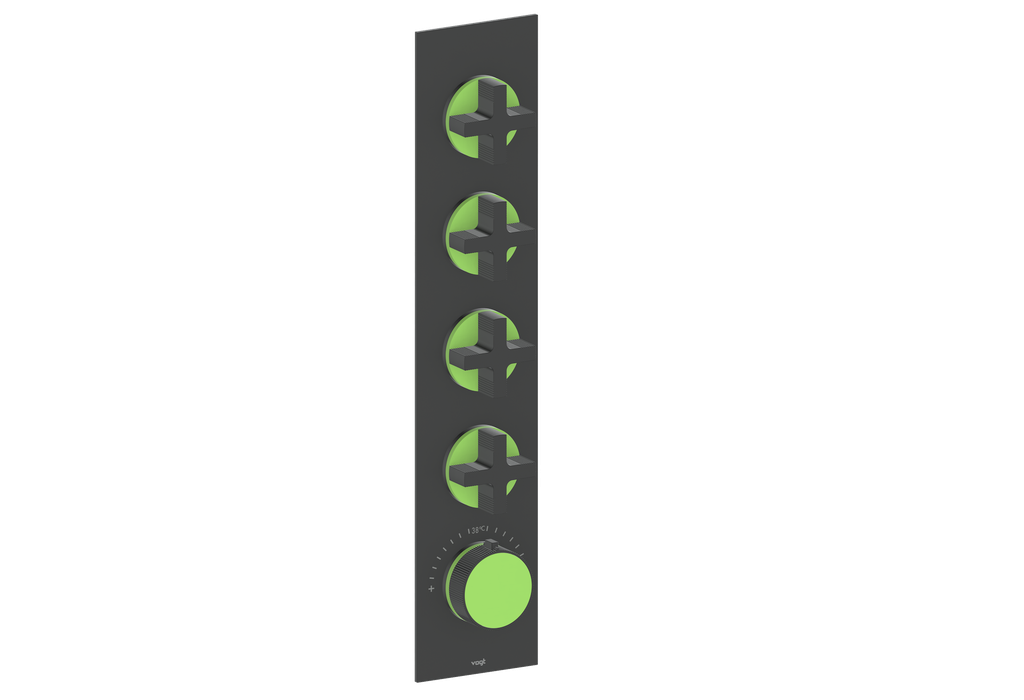 Cross / Lime Green