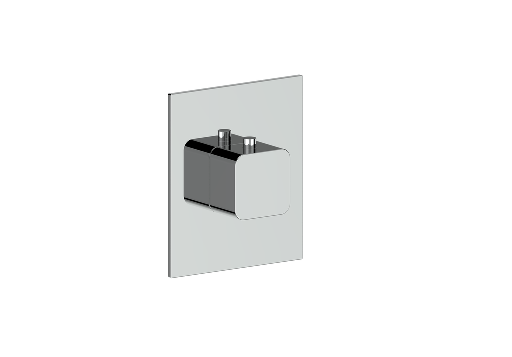 Vogt Niveau Trim for 3/4" High-Flow Thermostatic Valve in Polished Chrome - TM.NU.150