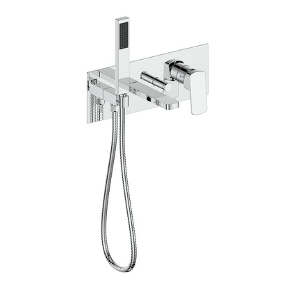 Vogt Niveau Trim for Wall Mount Tub Filler in Polished Chrome - TM.NU.2200.CC