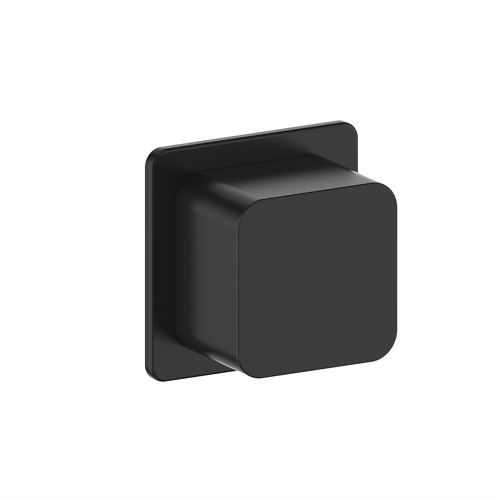 Vogt Niveau Trim for 3-Way Diverter in Matte Black - TM.NU.30