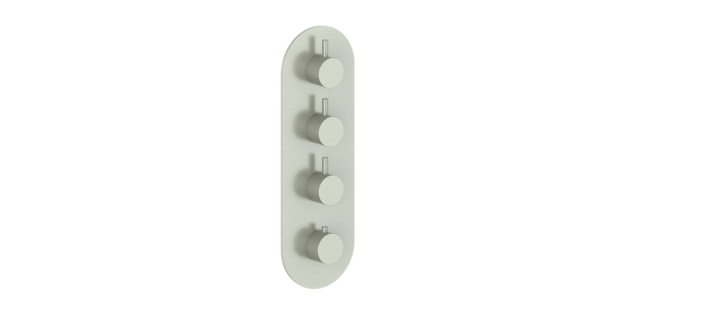 Vogt Wörgl Trim For 3/4" High-Flow Thermostatic Valve With 3 Volume Controls - TM.WL.350
