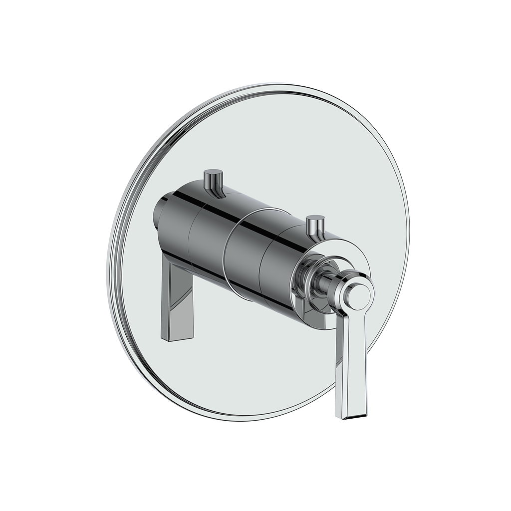 Vogt Zehn Trim for 3/4" Thermostatic Valve, Lever Handle - Polished Chrome (TM.Z1.140.CC)