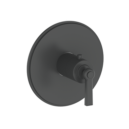 Vogt Zehn Trim for 3/4" Thermostatic Valve, Lever Handle - Matte Black (TM.Z1.140.MB)