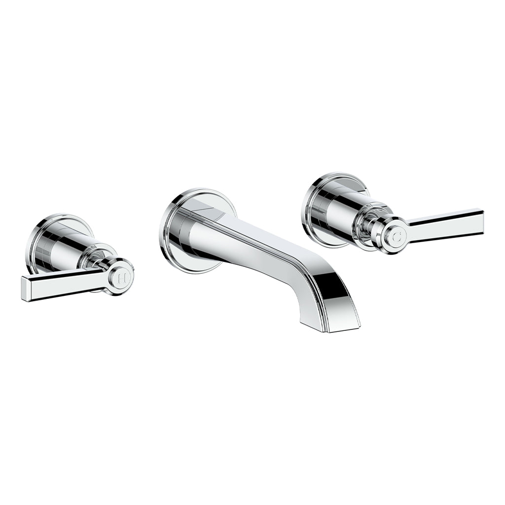 Vogt Zehn Wall Mount Lavatory Faucet Trim in Polished Chrome – TM.Z1.1500.CC