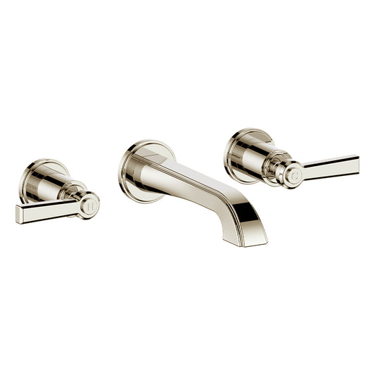 Vogt Zehn Wall Mount Lavatory Faucet Trim in Polished Nickel – TM.Z1.1500.PN