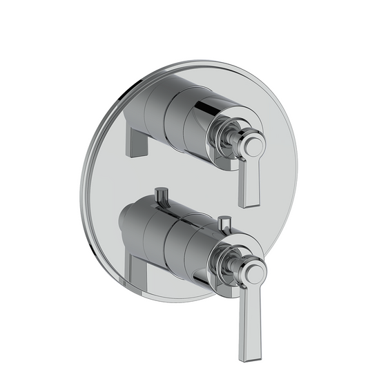 Vogt Zehn Trim for 2-Way Thermostatic Valve, Lever Handle - Polished Chrome (TM.Z1.220.CC)
