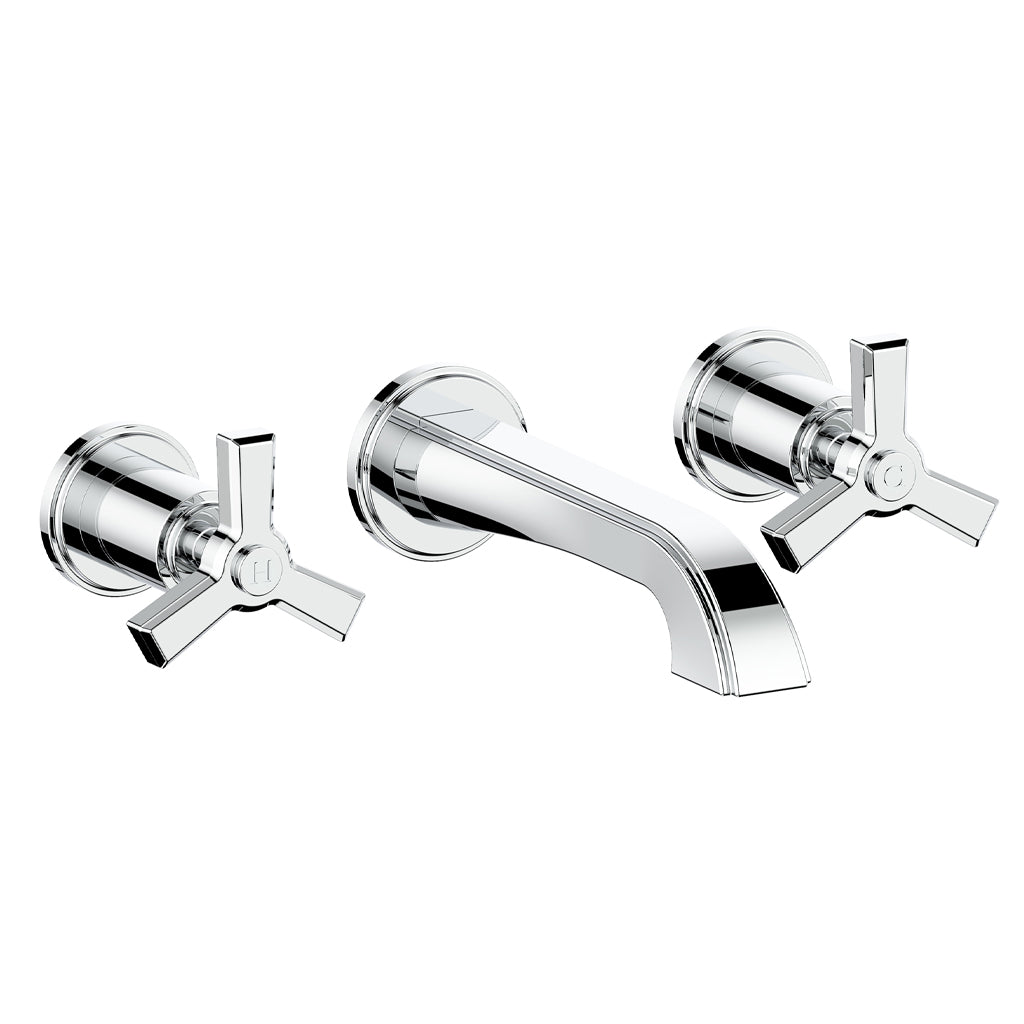 Vogt Zehn Wall Mount Lavatory Faucet Trim in Polished Chrome – TM.Z3.1500.CC