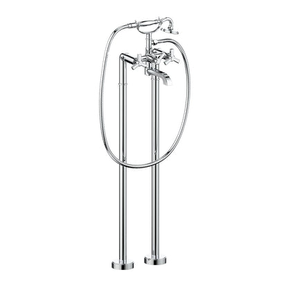 Vogt Zehn Floor Mount Tub Filler Trim in Polished Chrome – TM.Z3.2100.CC