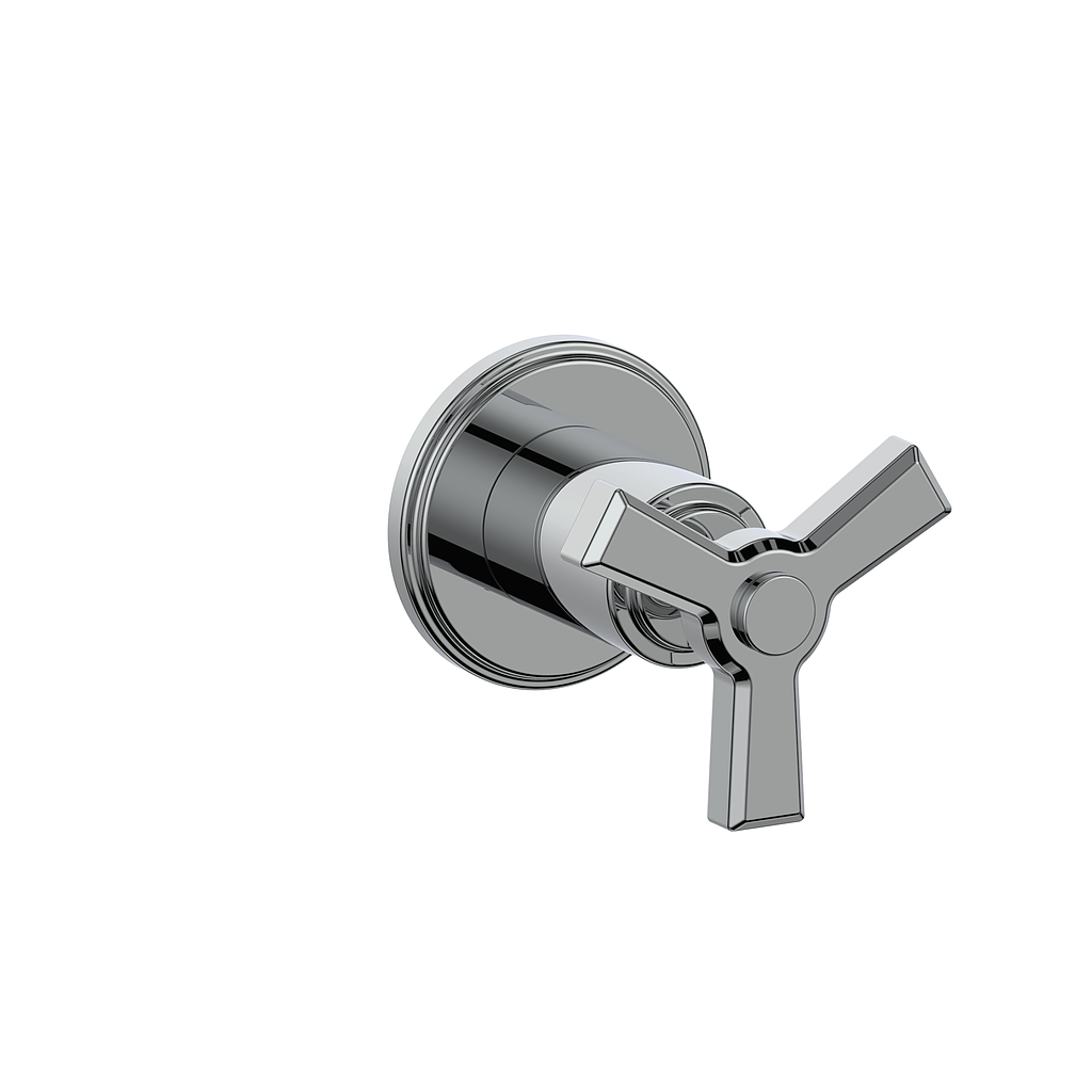 Vogt Zehn Trim for 3/4" 3-Way Diverter, 3-Spoke Handle - Polished Chrome (TM.Z3.30.CC)