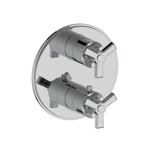 Vogt Zehn Trim for 3-Way Thermostatic Valve, 3-Spoke Handle - Polished Chrome (TM.Z3.320.CC)