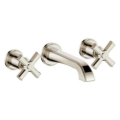 Vogt Zehn Wall Mount Lavatory Faucet Trim in Polished Nickel – TM.Z4.1500.PN