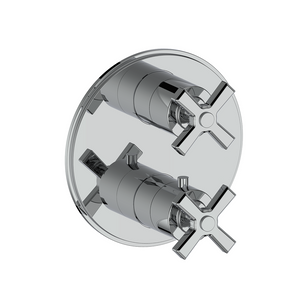 Vogt Zehn Trim for 3-Way Thermostatic Valve, 4-Spoke Handle - Polished Chrome (TM.Z4.320.CC)