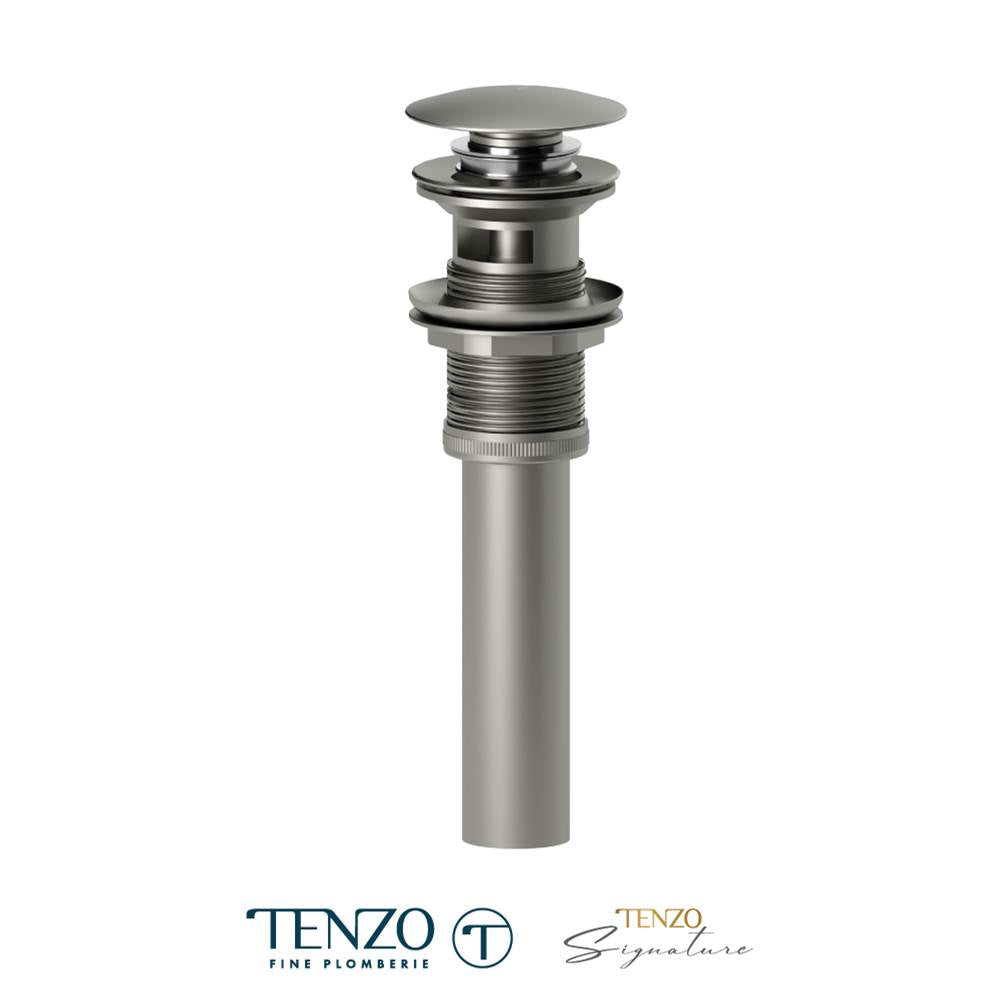 Tenzo Round Lavatory Drain With Overflow DR-OF-01-XX