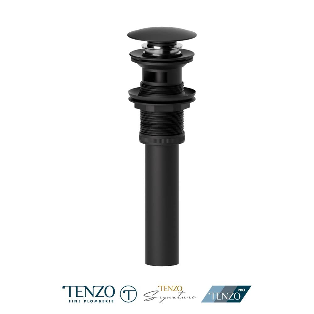Tenzo Round Lavatory Drain With Overflow DR-OF-01-XX