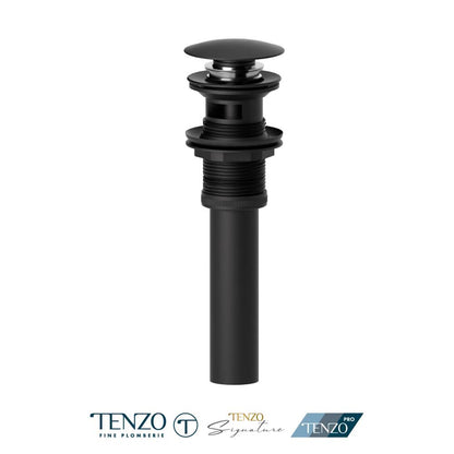 Tenzo Round Lavatory Drain With Overflow DR-OF-01-XX