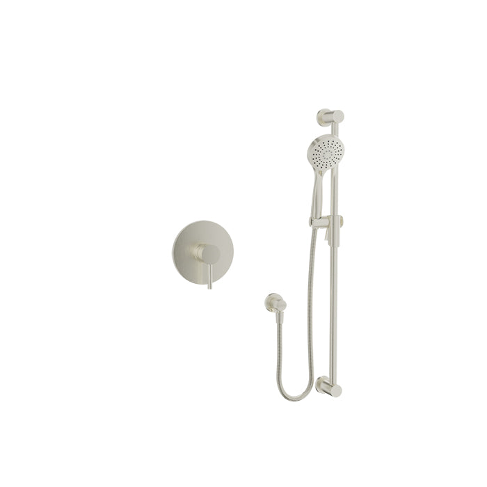 Baril Zip B66 Pressure-Balanced Shower Kit Trim - Brushed Nickel