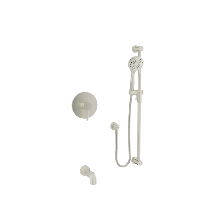 Baril Zip B66 Pressure-Balanced Shower Kit Trim - Brushed Nickel