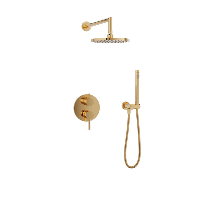 Baril Zip B66 Pressure-Balanced Shower Kit Trim - Gold