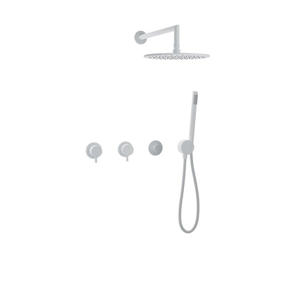 Baril Zip B66 Thermostatic Shower Kit Trim - White
