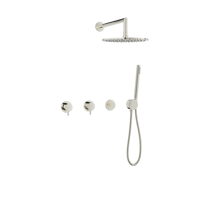 Baril Zip B66 Thermostatic Shower Kit Trim - Polished Nickel