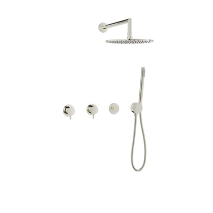Baril Zip B66 Thermostatic Shower Kit Trim - Polished Nickel