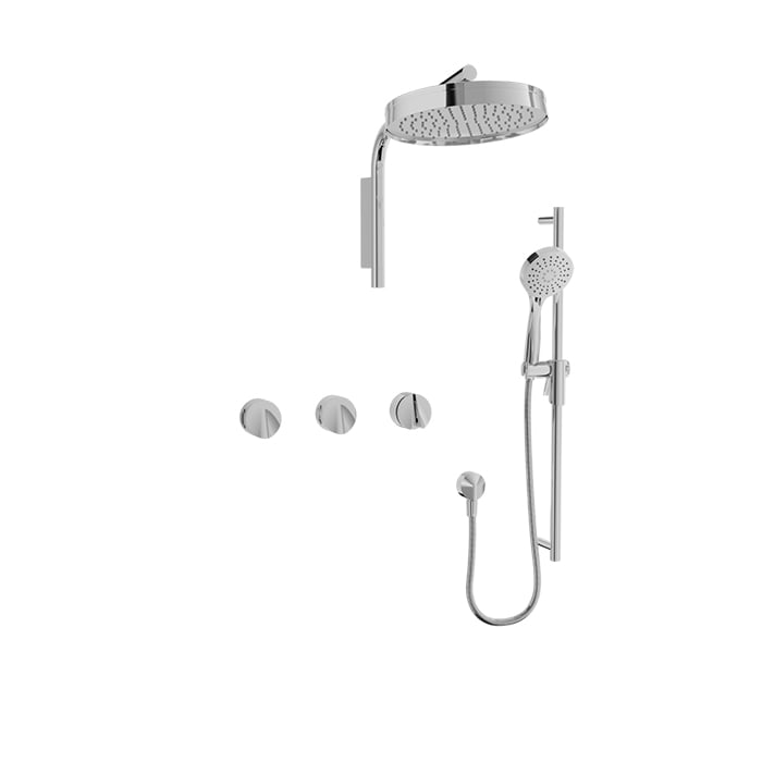 Baril Flora B47 Trim Only For Thermostatic Shower Kit - TRO-3352-47 - Chrome