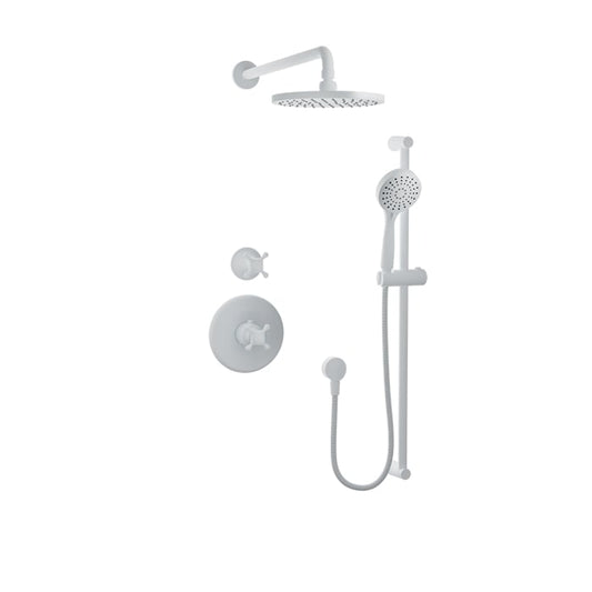 Baril Nautica B16 Trim Only For Complete Thermostatic Shower Kit - White