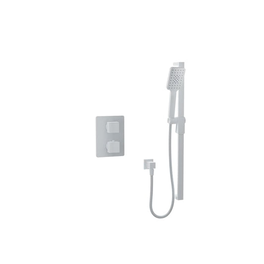 Baril Rec B05 Trim Only For Thermostatic Pressure-Balanced Shower Kit - White