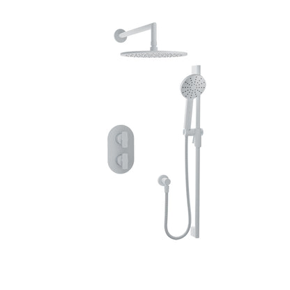 Baril TRO-4203-80 - White - handle option shown; handle kit and rough-in sold separately