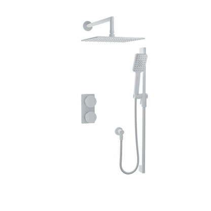Baril TRO-4204-80 - White - handle option shown; handle kit and rough-in sold separately