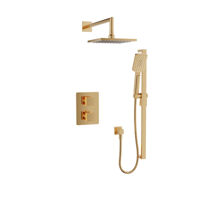 Baril Rec B05 Trim Only For Thermostatic Pressure-Balanced Shower Kit - Gold