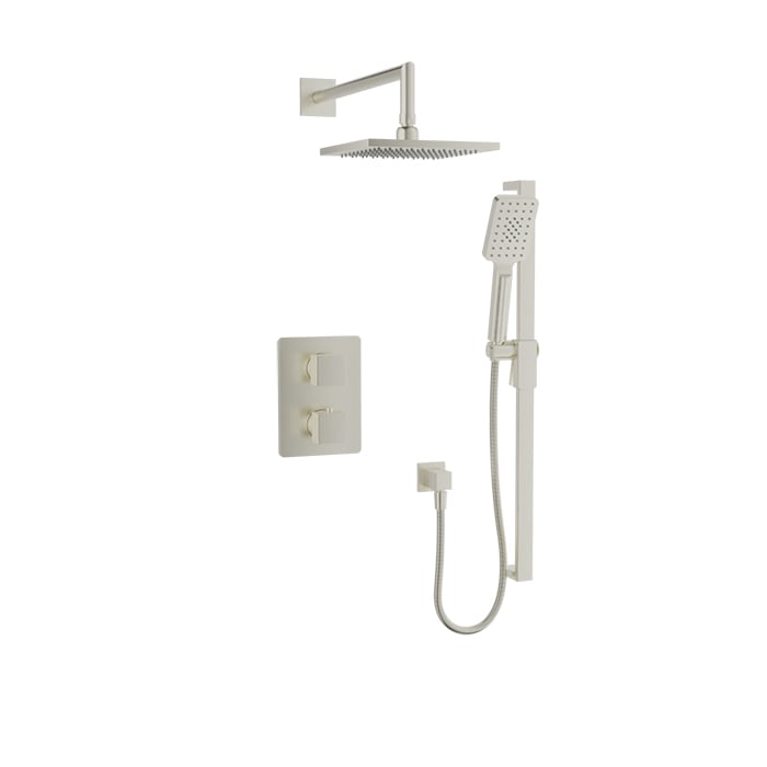 Baril Rec B05 Trim Only For Thermostatic Pressure-Balanced Shower Kit - Brushed Nickel