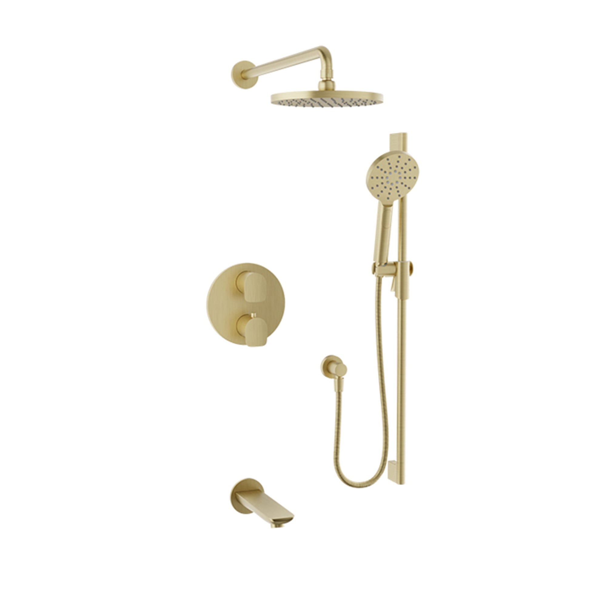 TRO-4307-45 Satin Brass