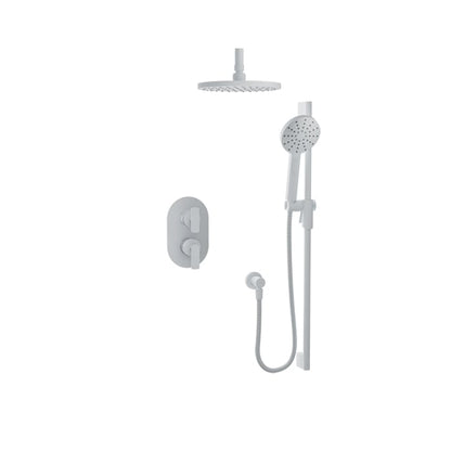 Baril TRR-2801-80 - White - shown with optional handle kit, sold separately; rough-in sold separately