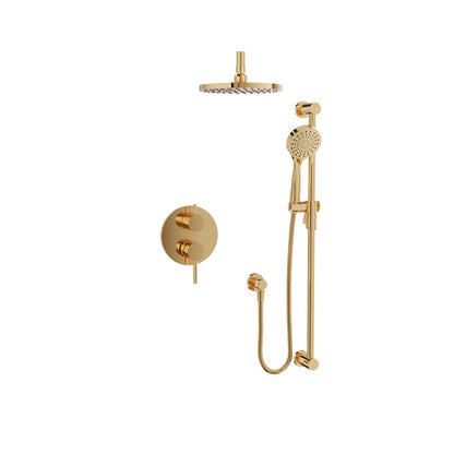 Baril Zip B66 Pressure-Balanced Shower Kit Trim - Gold
